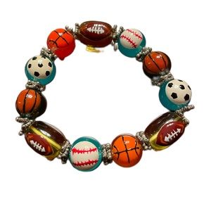Sports Charm Bracelet